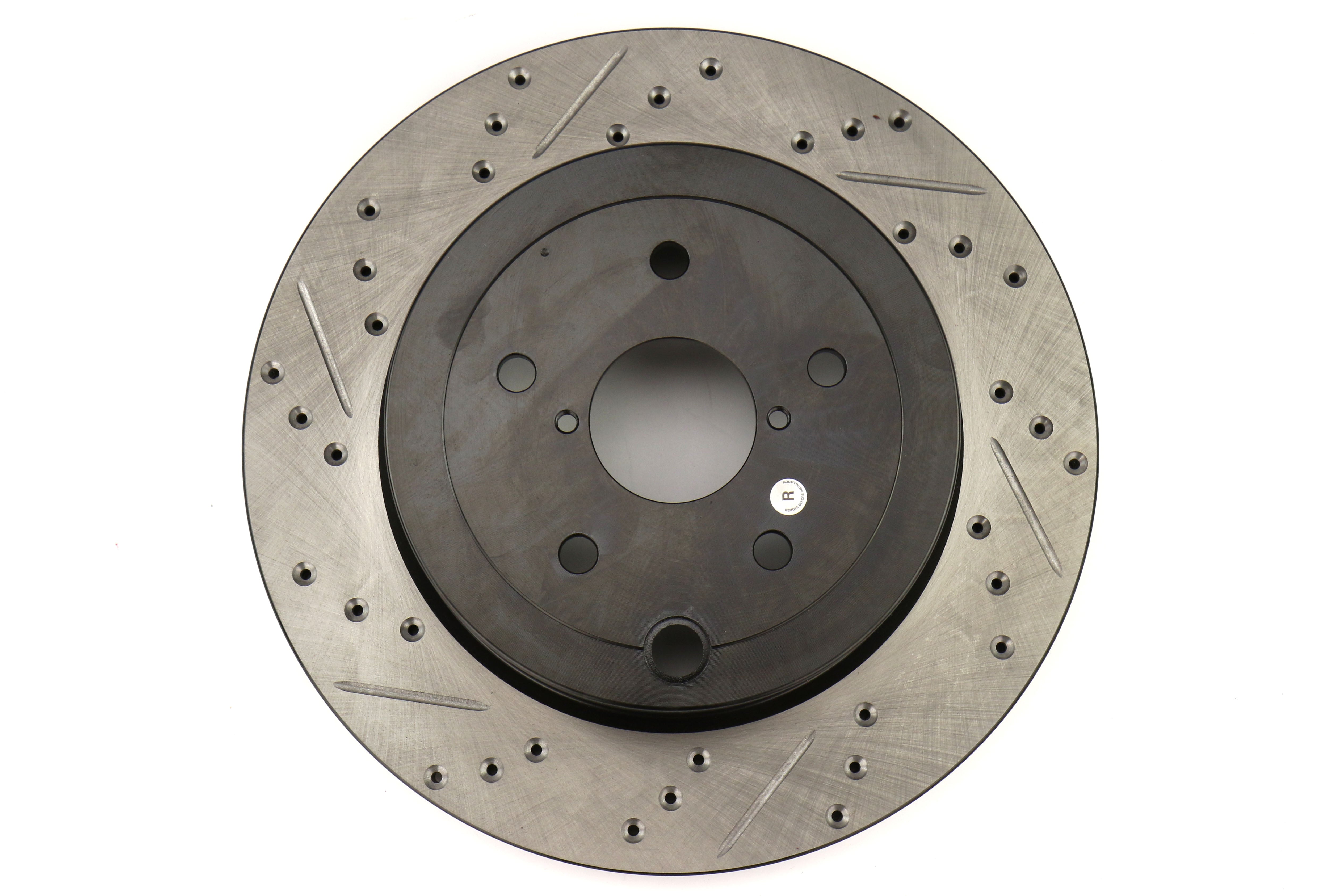 Stoptech Drilled and Slotted Rotor Single Rear Right - 2008-2017 Subaru STI