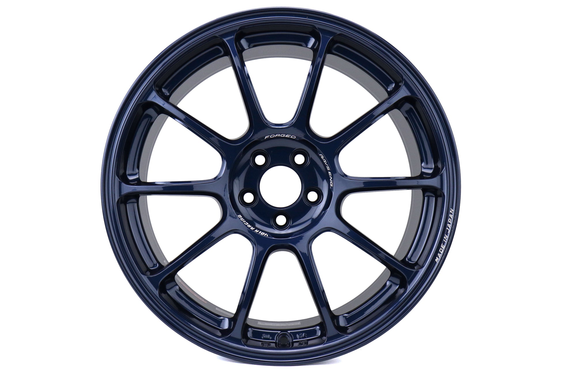 Volk ZE40 Matte Blue Gunmetal 18x9.5 +43 5x100 (Single Wheel) - 2013-2023 Subaru BRZ / Scion FR-S / Toyota GR86 / 2014-2018 Subaru Forester