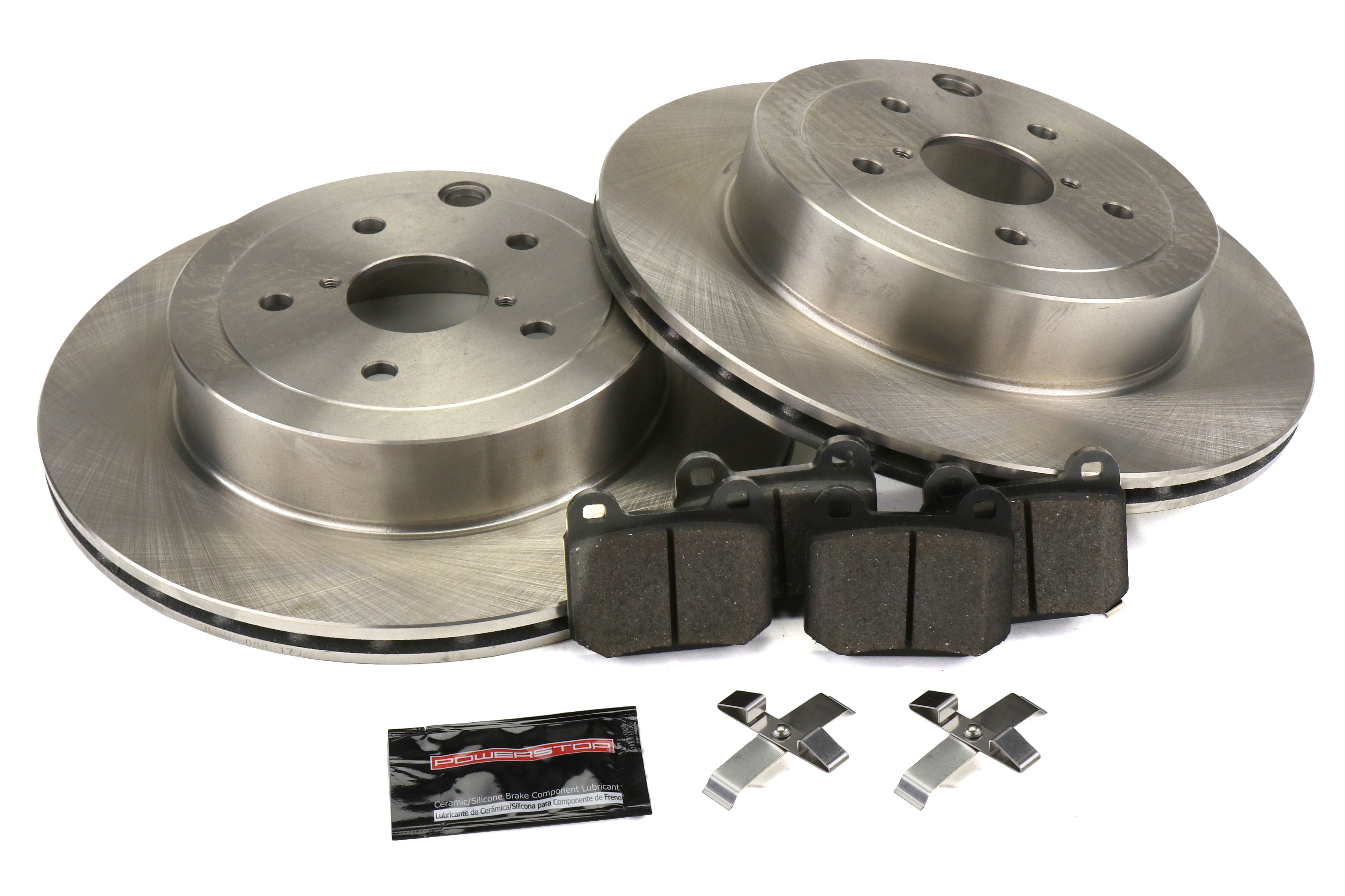 Power Stop Autospecialty Brake Kit (Rear) - 2015-2021 Subaru STI / 2008-2014 Impreza