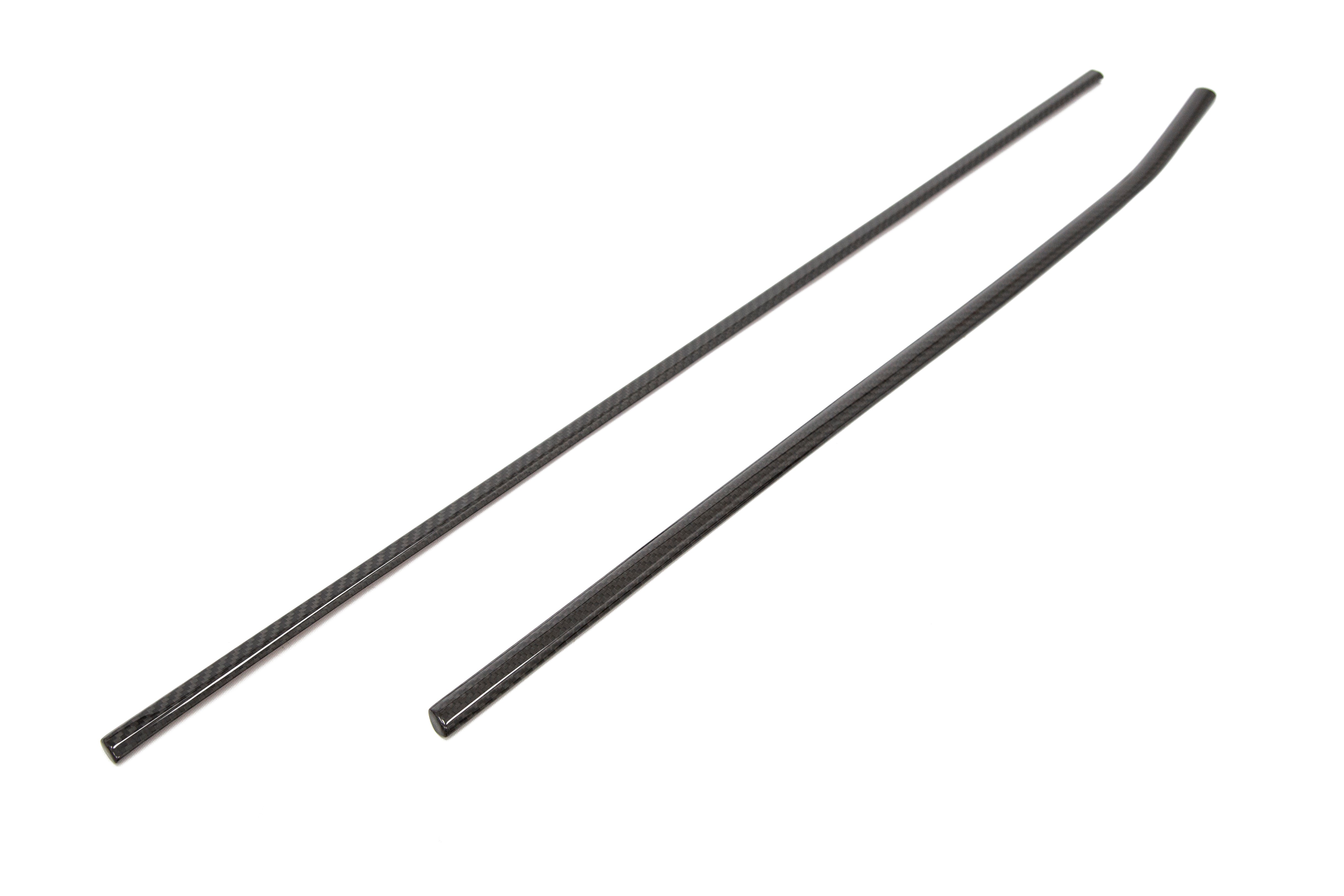 OLM LE Dry Carbon Lower Window Sill Cover - 2015-2021 Subaru WRX / STI