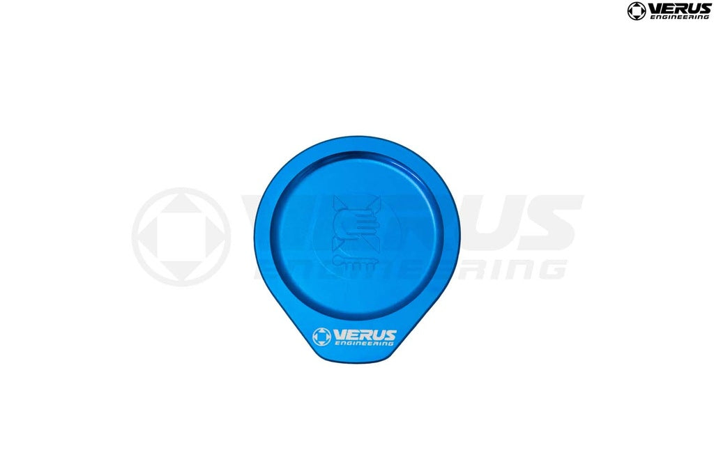 Verus Engineering CoolantOverflowCap Blue - 2013-2021 Scion FR-S / Subaru BRZ / Toyota 86 / 2008-2021 Subaru WRX / STI