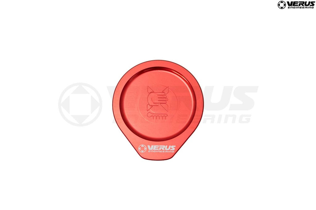 Verus Engineering CoolantOverflowCap Red - 2013-2021 Scion FR-S / Subaru BRZ / Toyota 86 / 2008-2021 Subaru WRX / STI