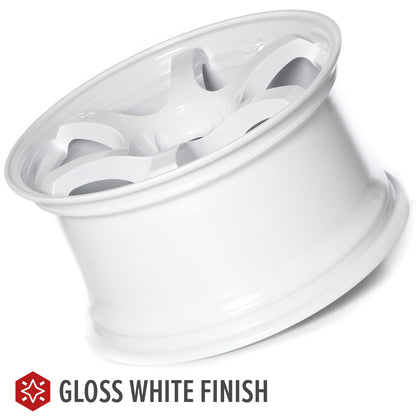 Circuit Performance CSF1 18x9.5 Gloss White 5x100 [+38mm]