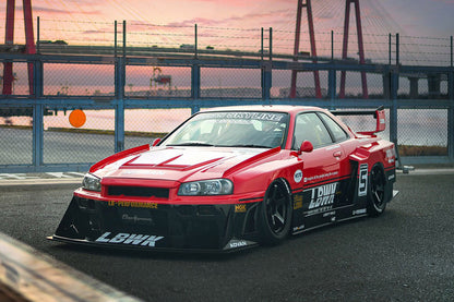 LB★ER34 Super Silhouette Skyline Body kit