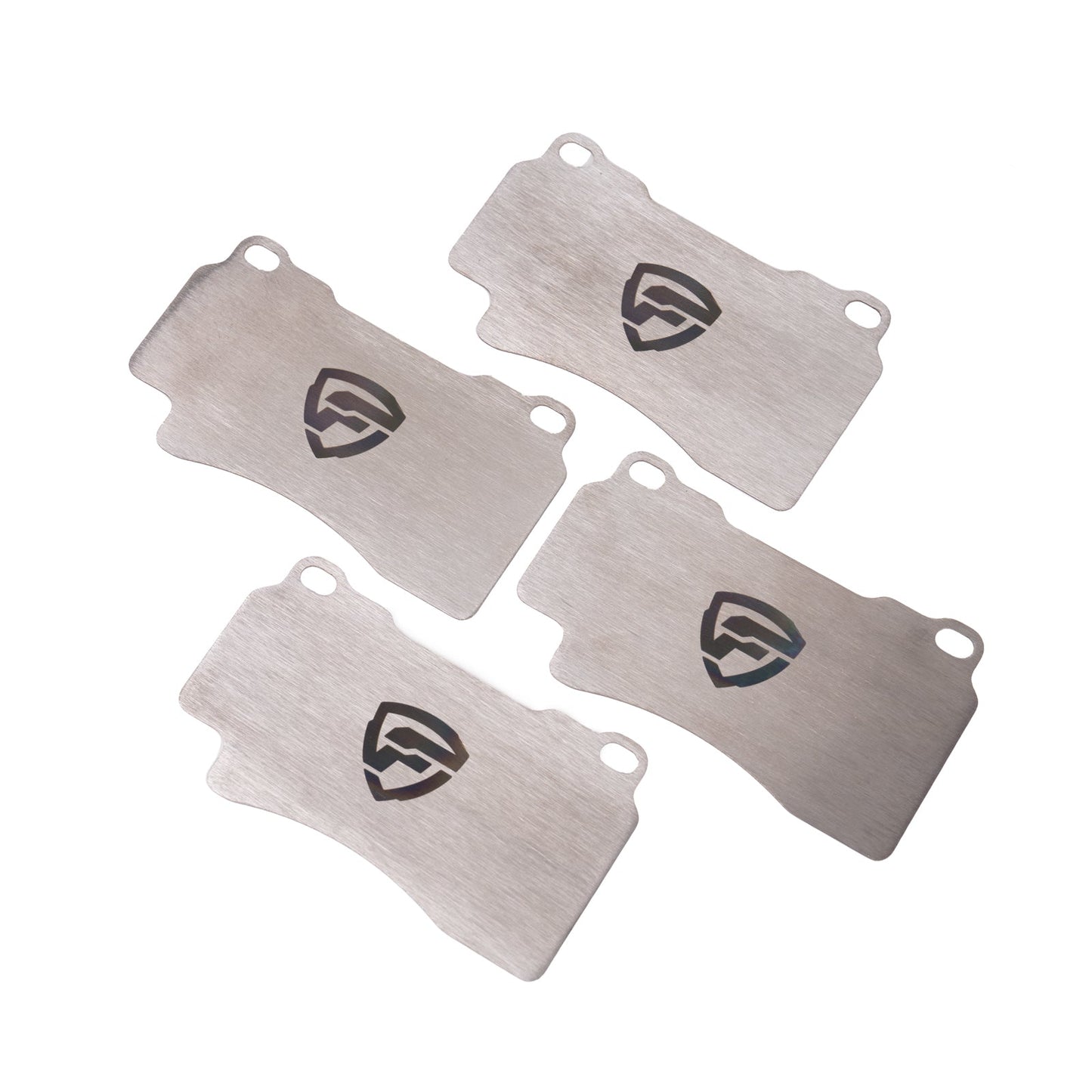 FactionFab Titanium Front Brake Shim Set 4 Piston Brembo - 2004-2017 Subaru STI