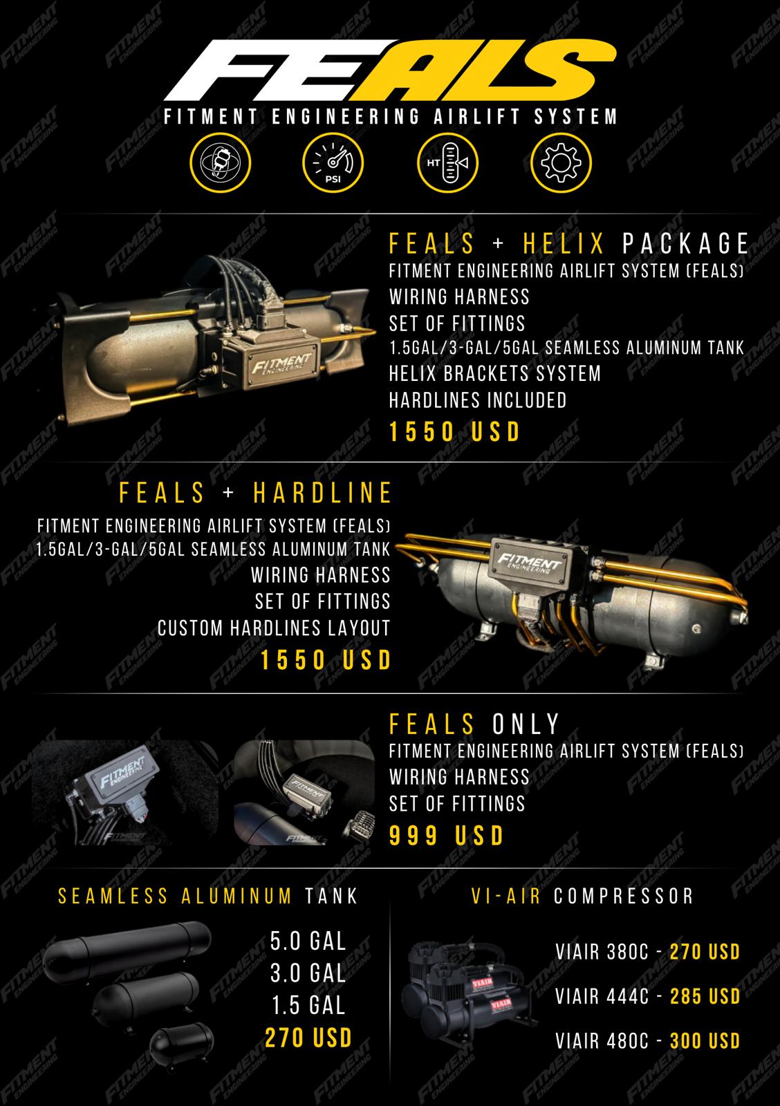 Fitment Engineering FEALS Air Suspension Management System