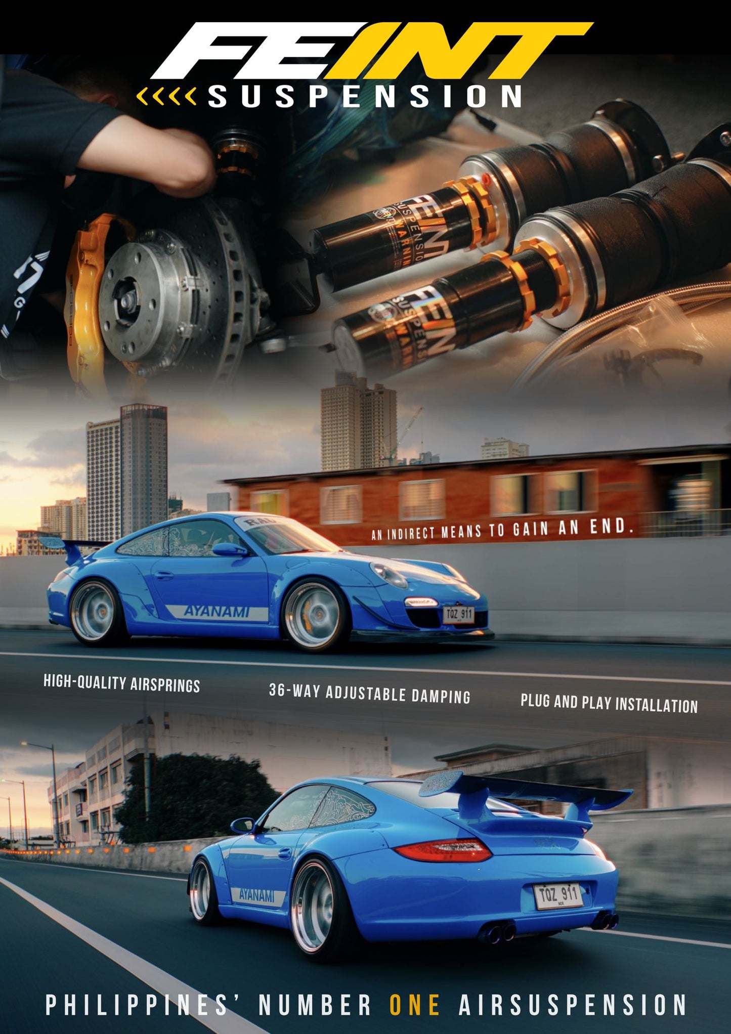 Fitment Engineering FEINT Air Struts Custom Tier