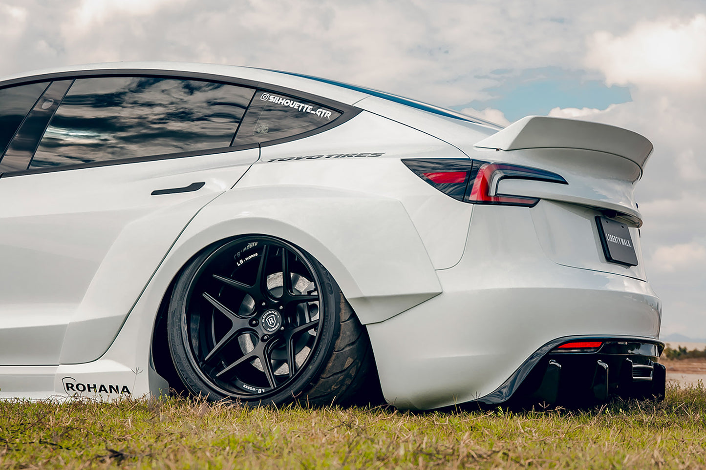 LB E★WORKS Tesla Model 3 Body Kit