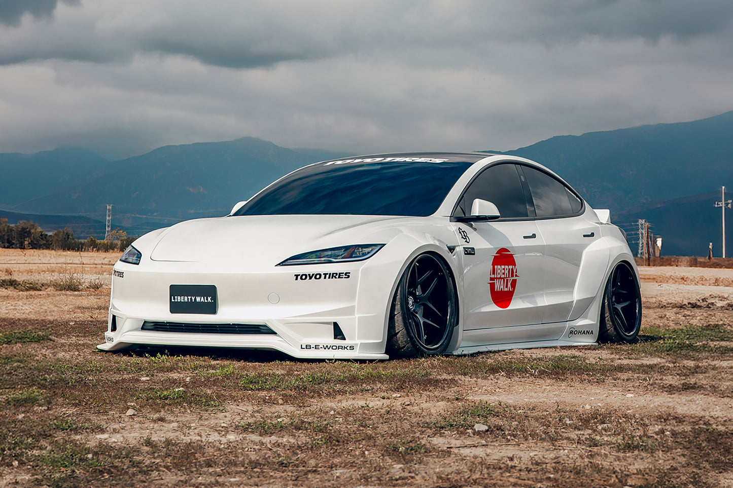 LB E★WORKS Tesla Model 3 Body Kit