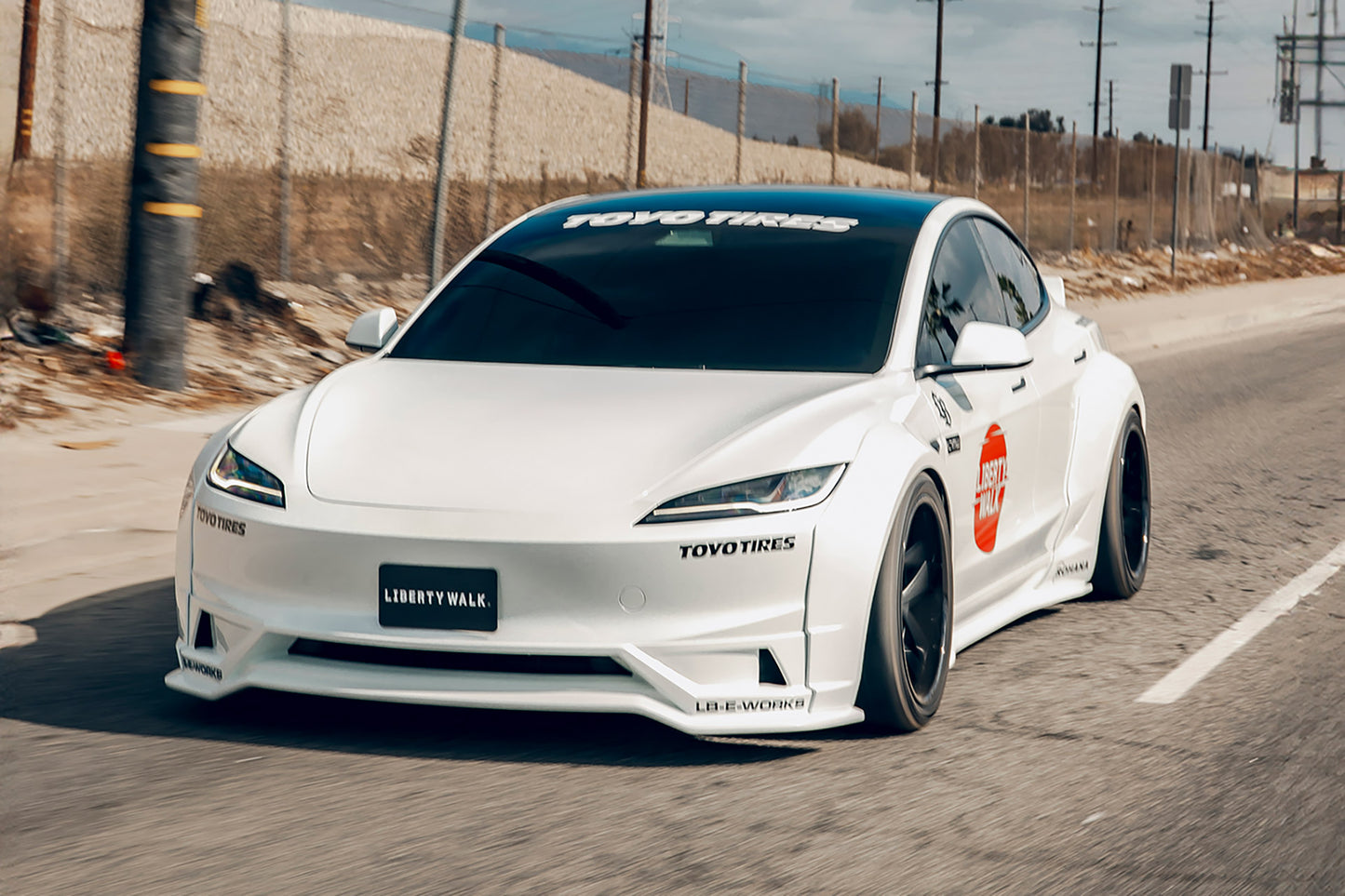 LB E★WORKS Tesla Model 3 Body Kit