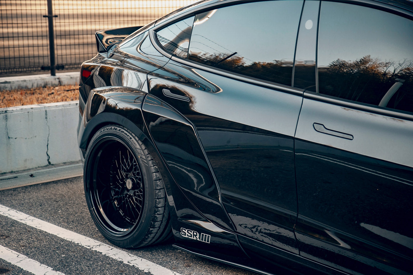 LB E★WORKS Tesla Model 3 Body Kit