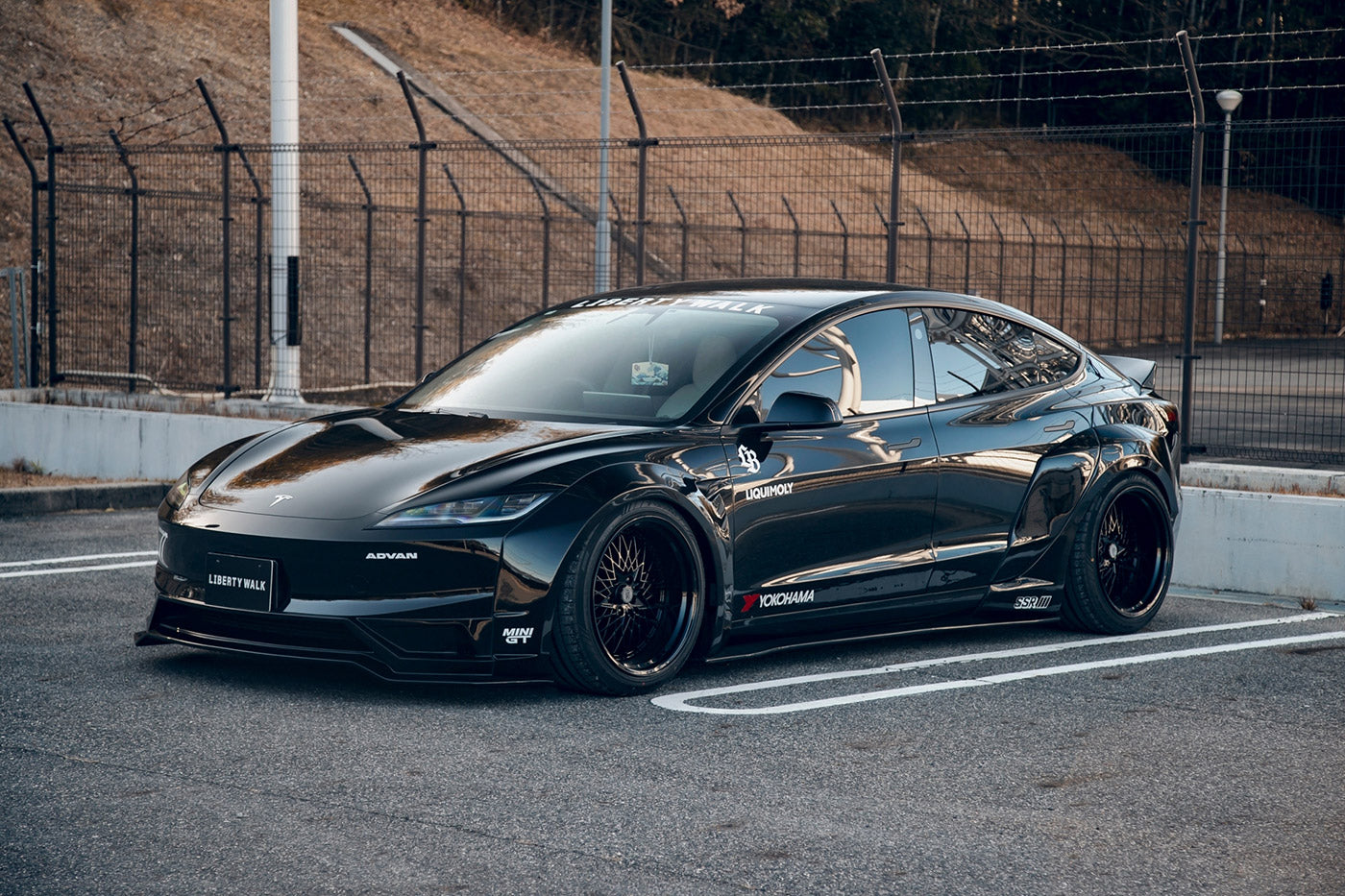 LB E★WORKS Tesla Model 3 Body Kit