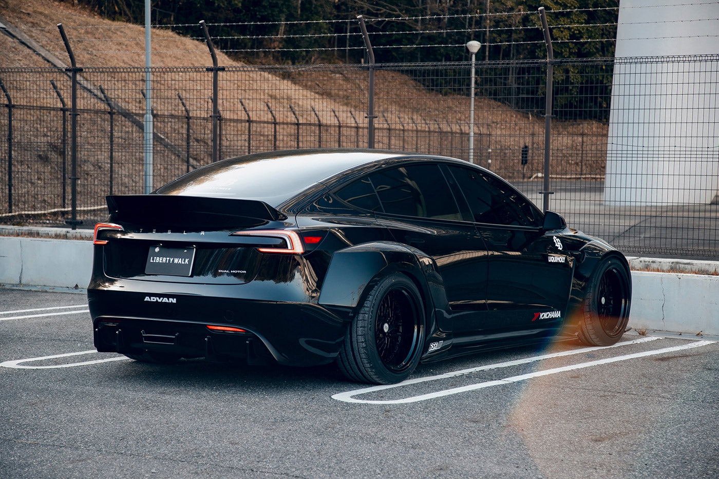 LB E★WORKS Tesla Model 3 Body Kit