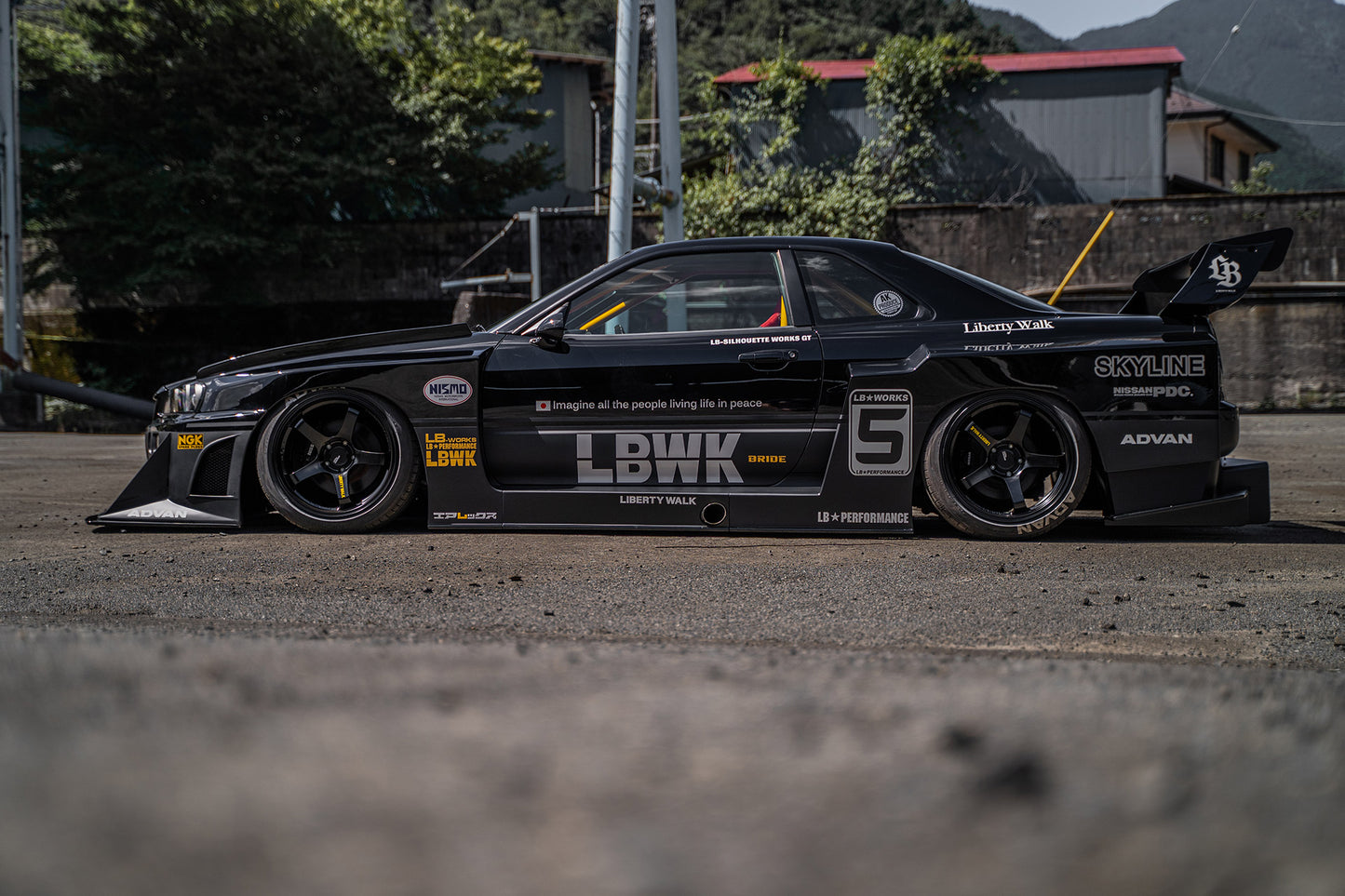 LB★ER34 Super Silhouette Skyline Body kit