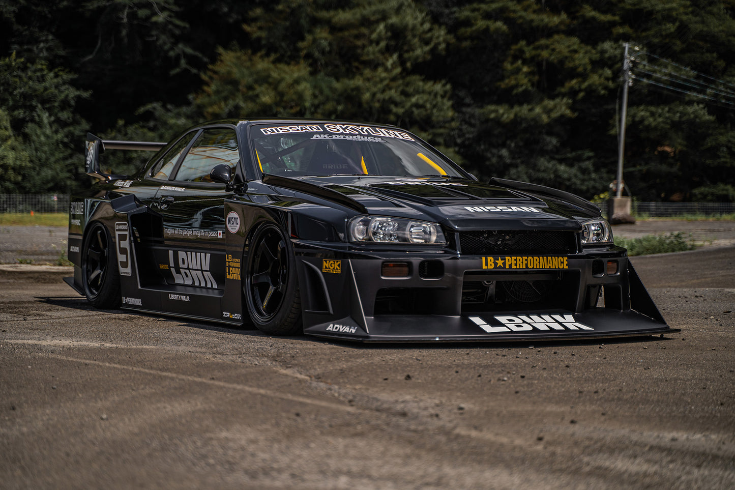 LB★ER34 Super Silhouette Skyline Body kit