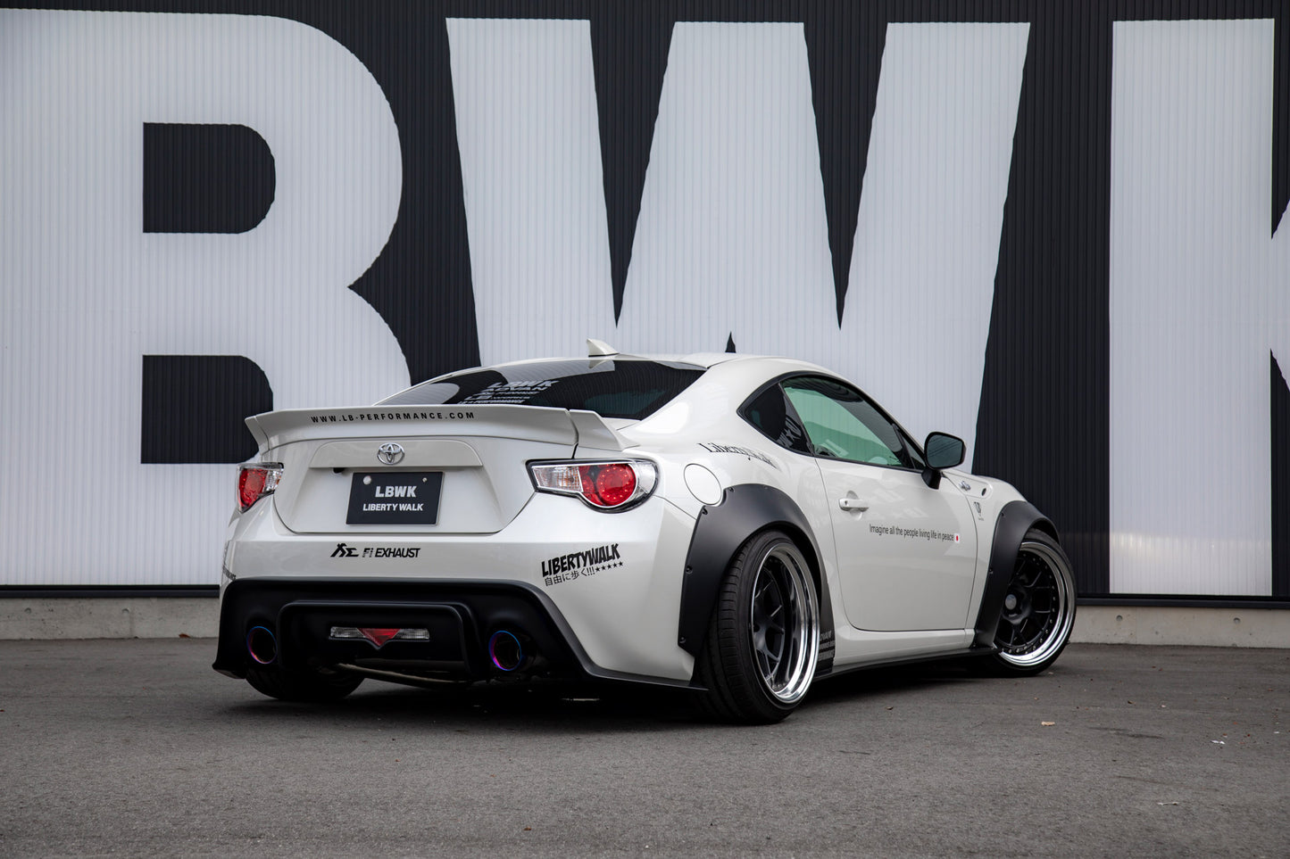 LB★Nation WORKS Scion FR-S/Subaru BRZ/Toyota GT86 ZN6 Body Kit