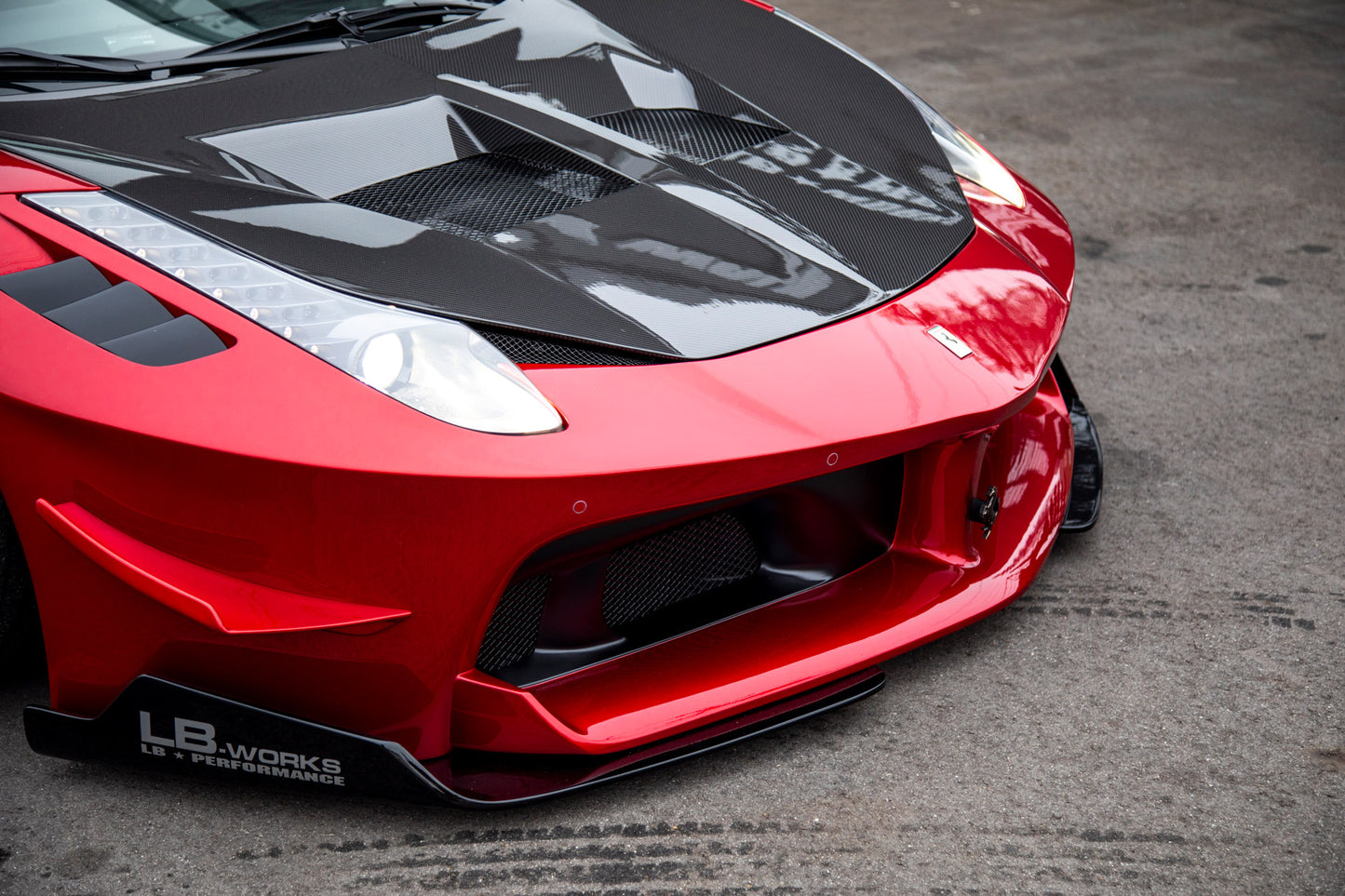 LB★Silhouette WORKS Ferrari 458 GT Full Body Kit