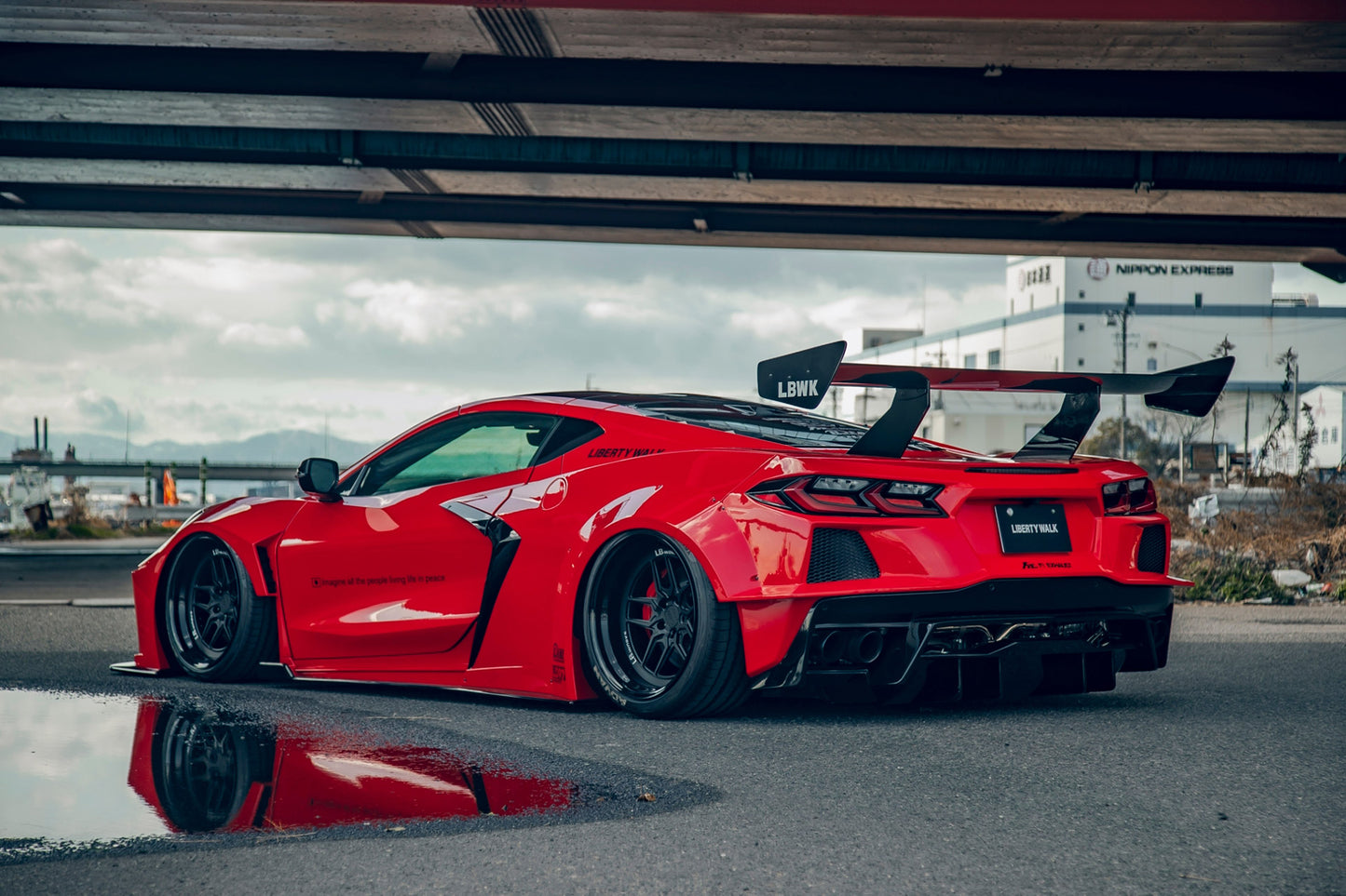 LB★Silhouette WORKS Chevrolet Corvette C8 Body Kit