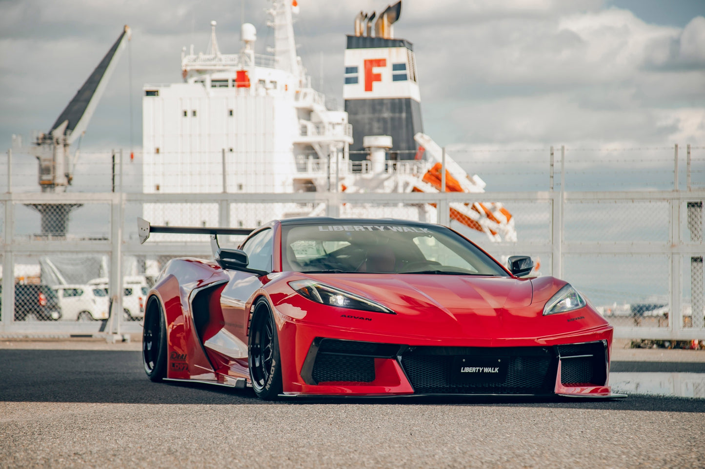 LB★Silhouette WORKS Chevrolet Corvette C8 Body Kit