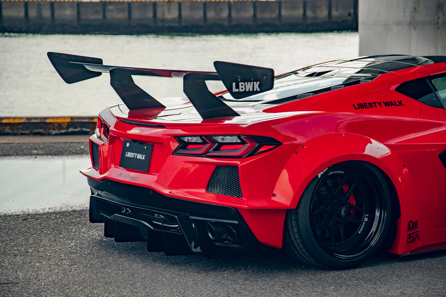 LB★Silhouette WORKS Chevrolet Corvette C8 Body Kit