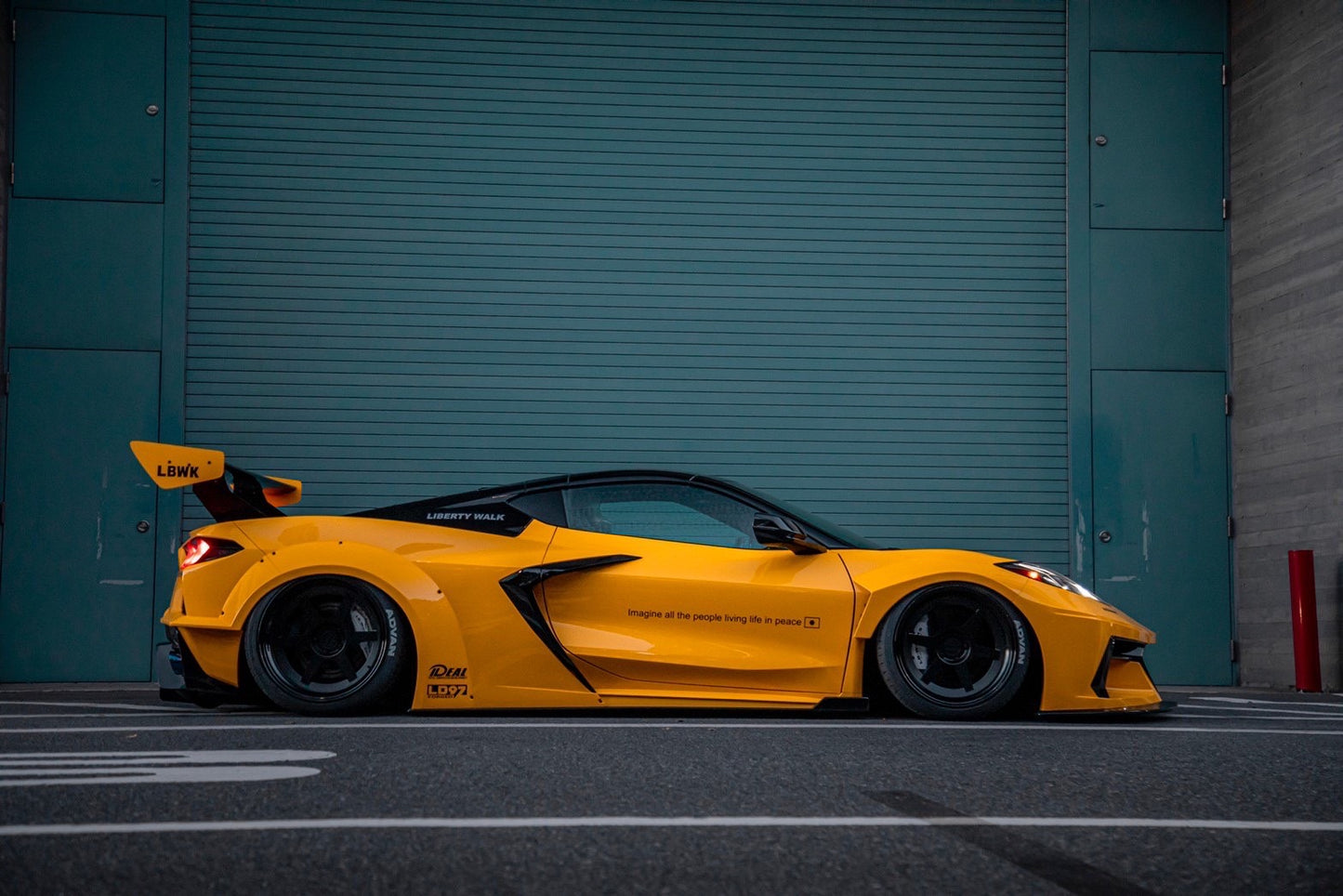 LB★Silhouette WORKS Chevrolet Corvette C8 Body Kit