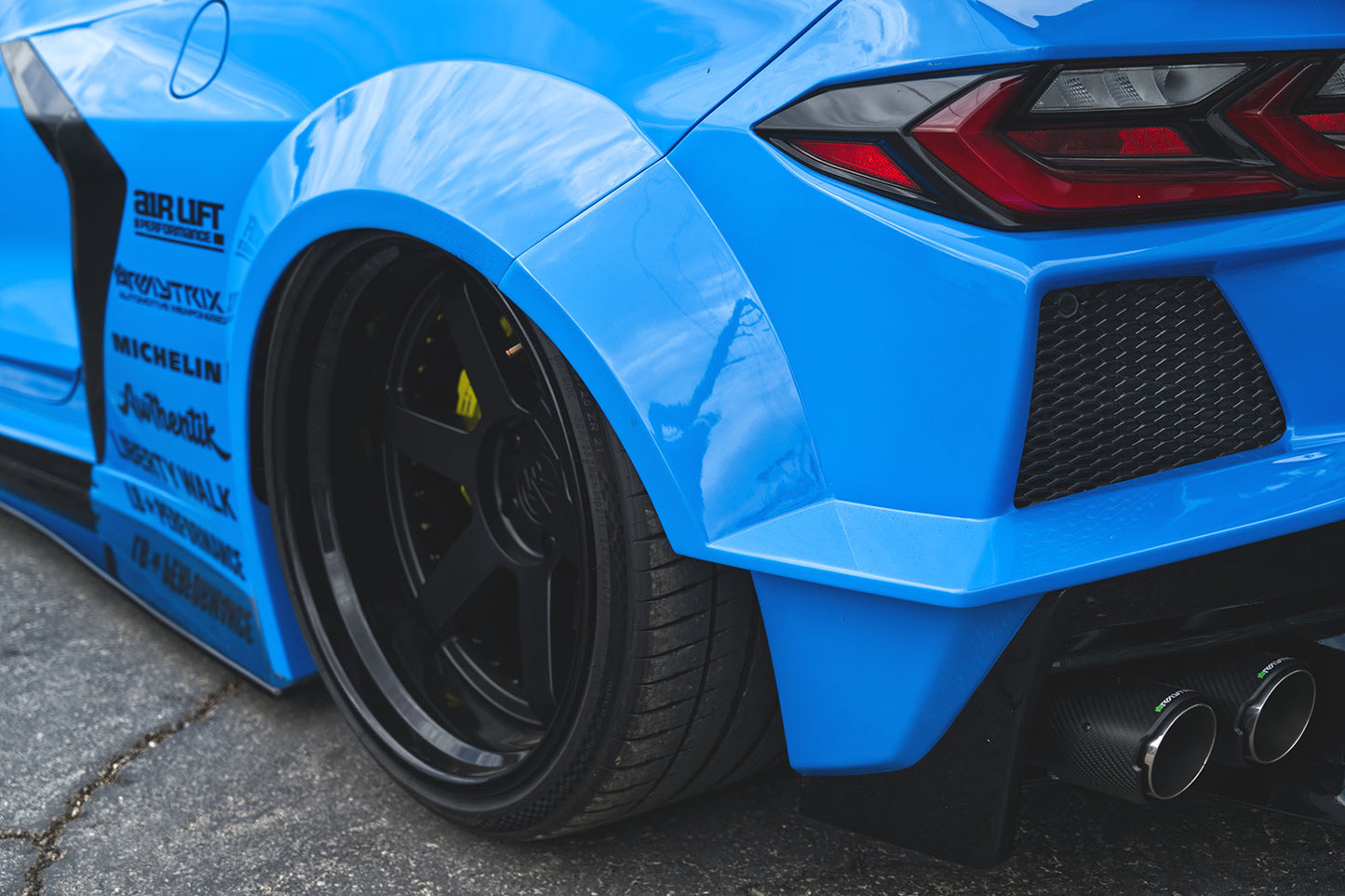 LB★Silhouette WORKS Chevrolet Corvette C8 Body Kit