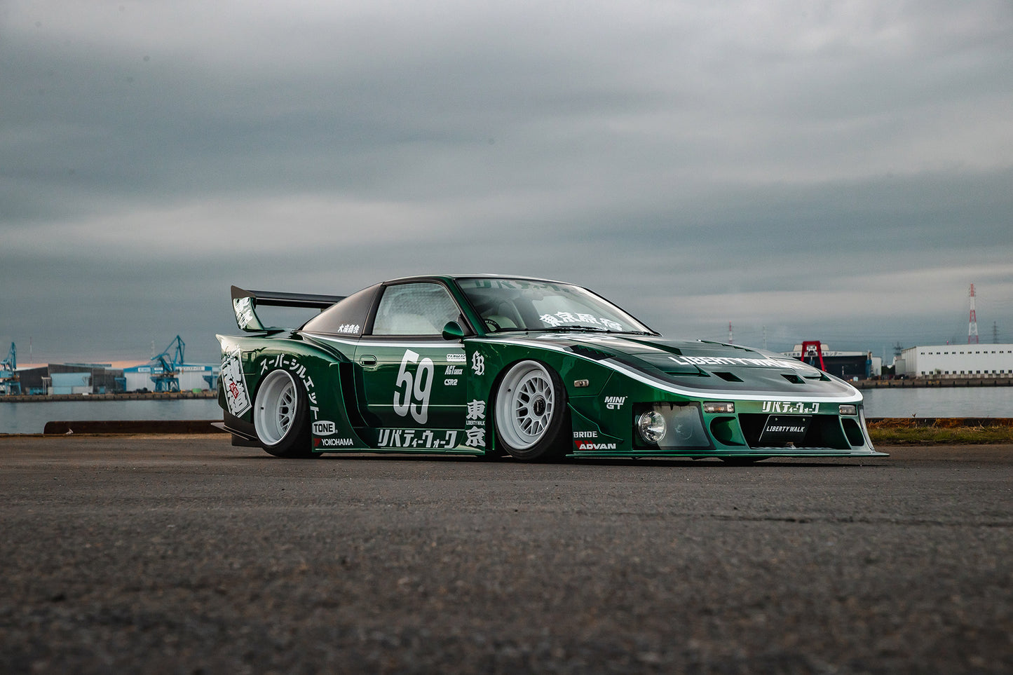 LB★Super Silhouette Nissan 180SX (89-94) Body Kit