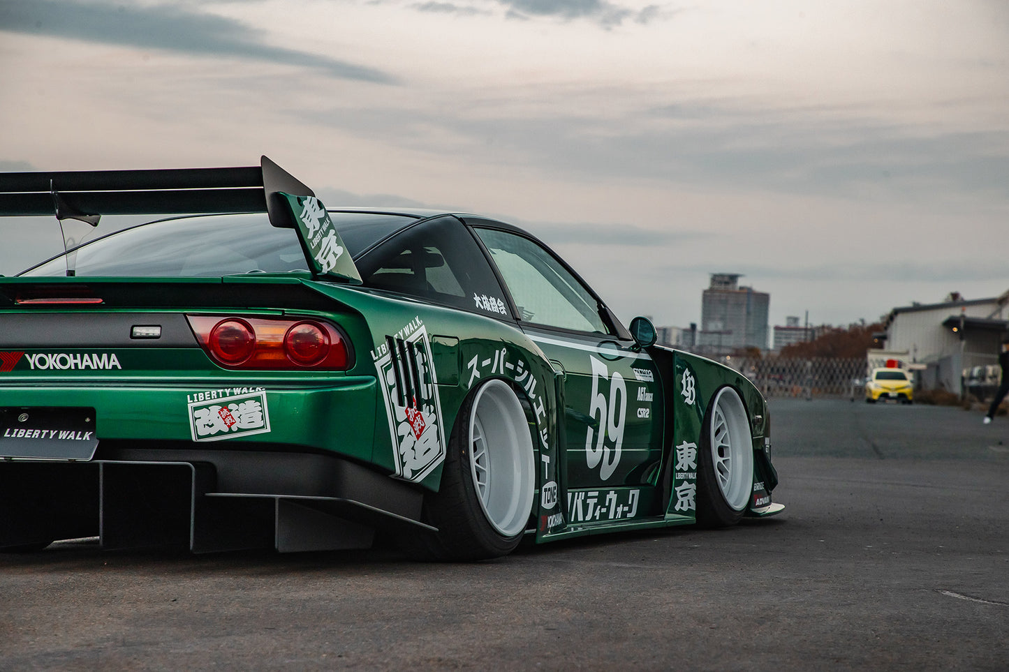LB★Super Silhouette Nissan 180SX (89-94) Body Kit