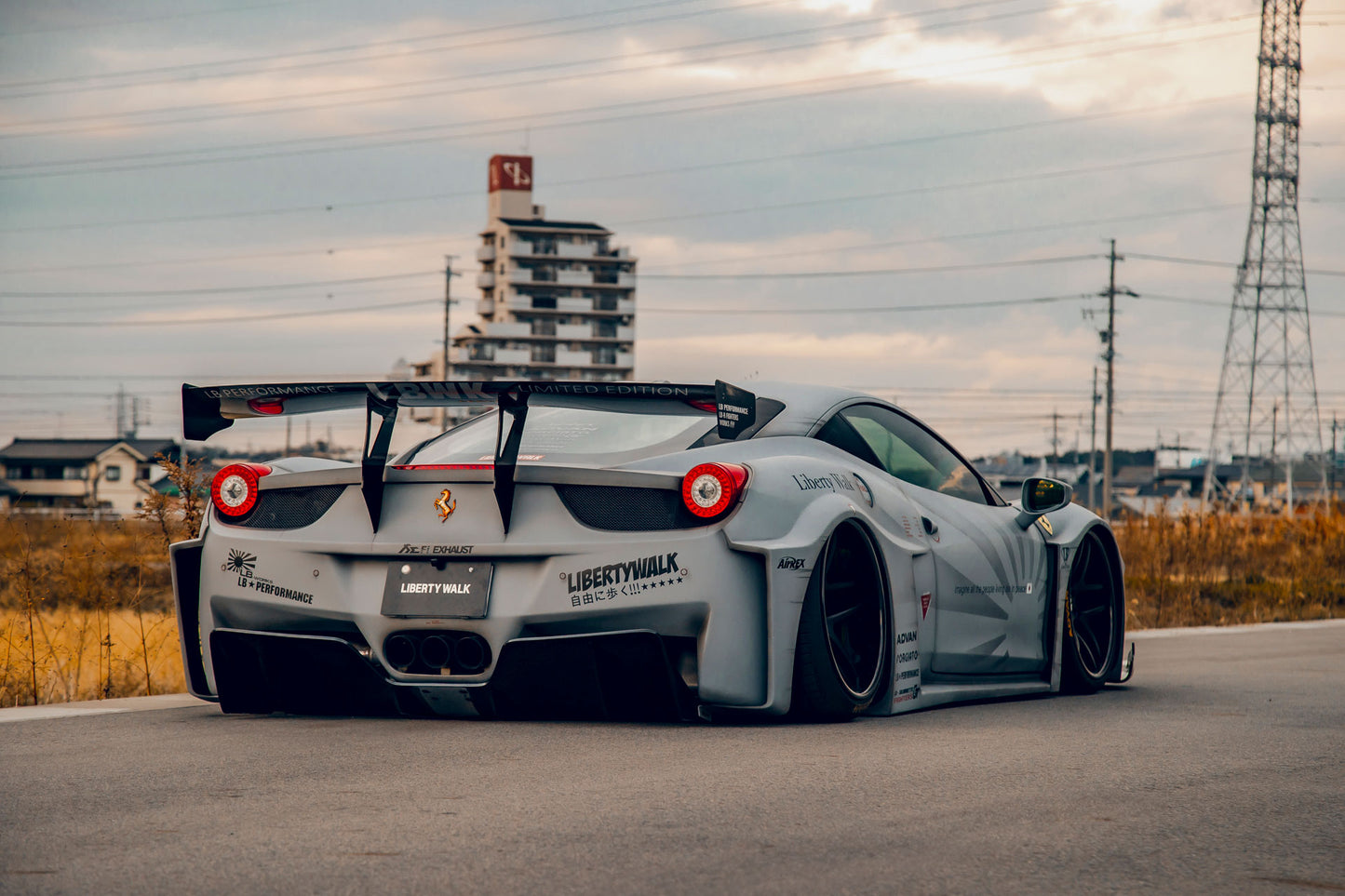 LB★Silhouette WORKS Ferrari 458 GT Full Body Kit