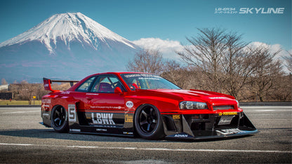 LB★ER34 Super Silhouette Skyline Body kit