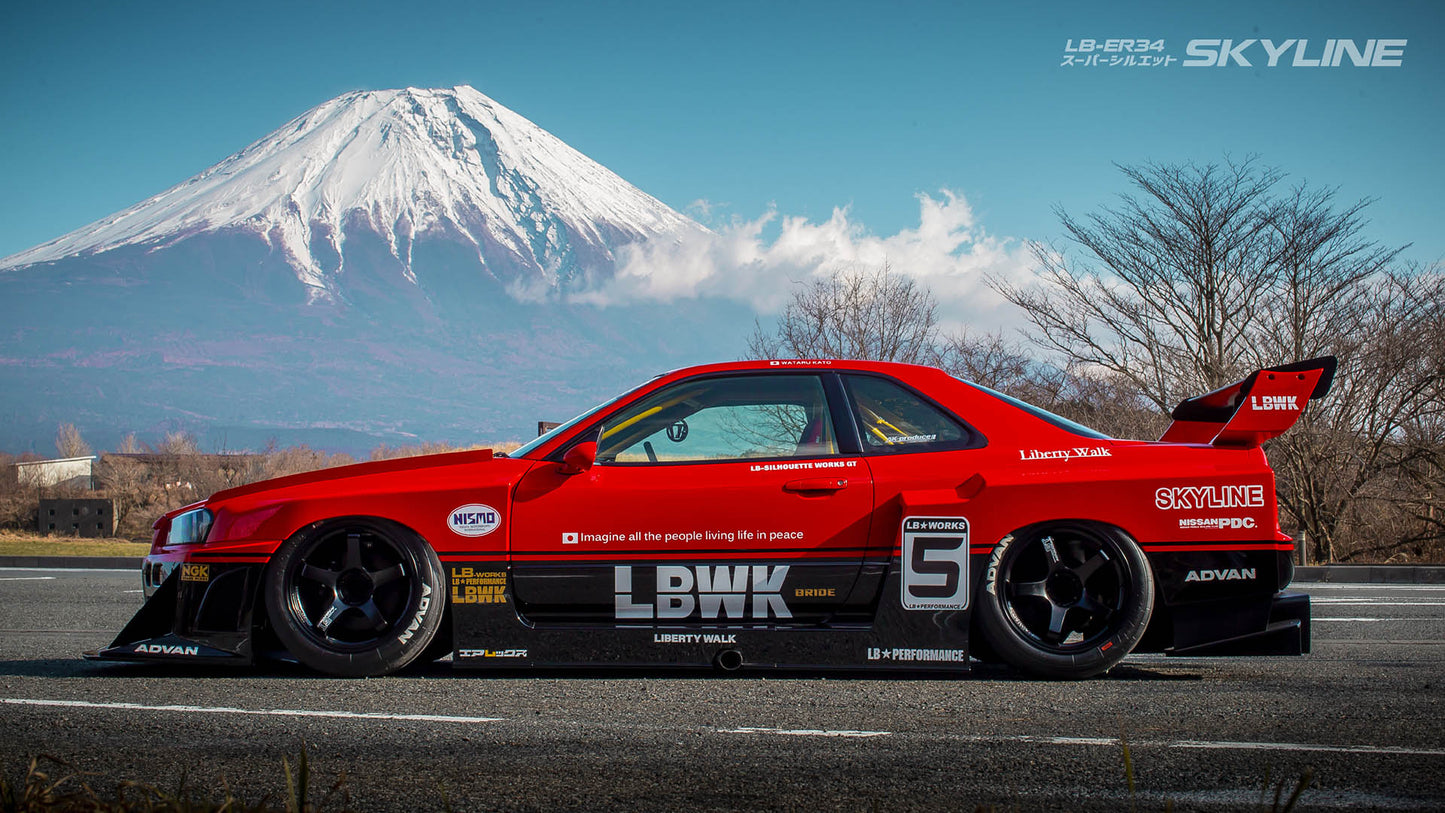 LB★ER34 Super Silhouette Skyline Body kit