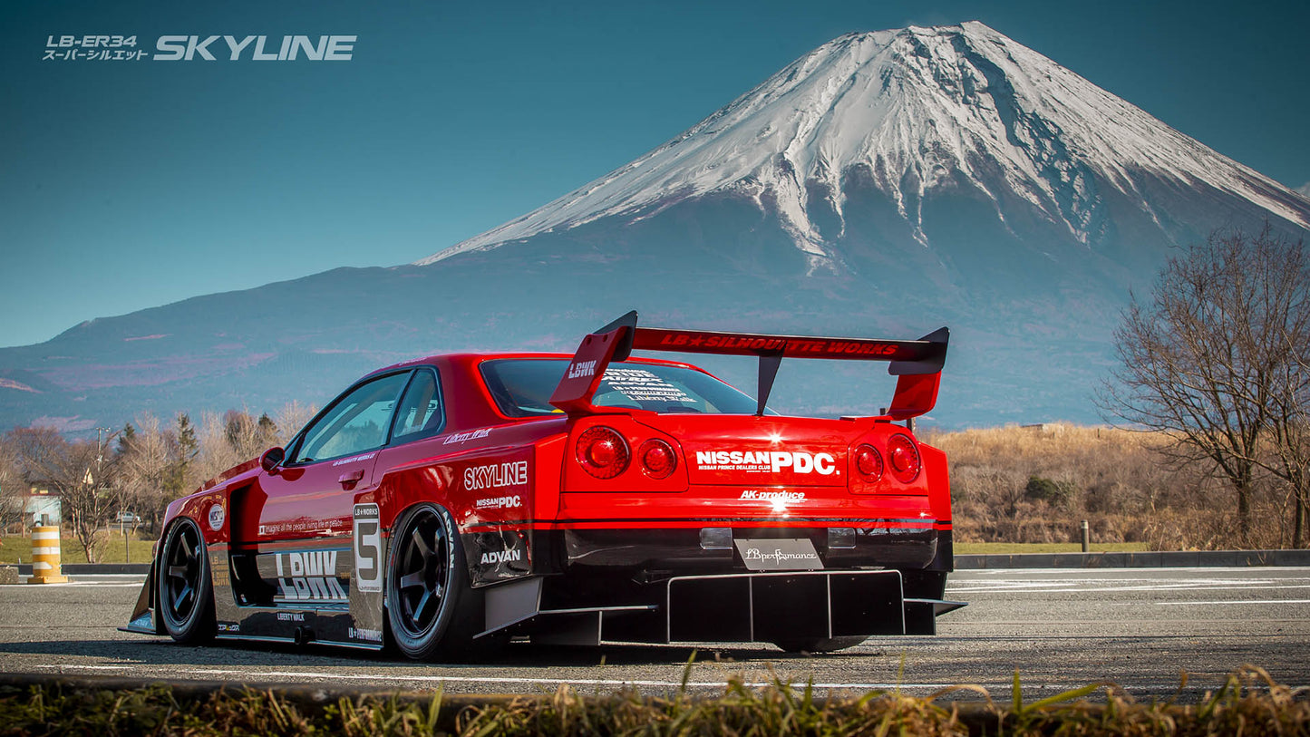 LB★ER34 Super Silhouette Skyline Body kit