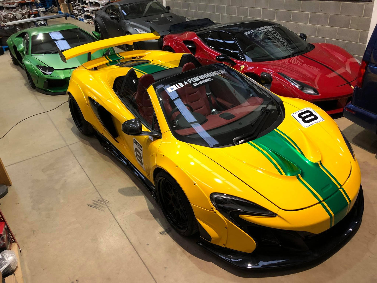 LB★WORKS McLaren 650S/MP4-12c Complete Body Kit
