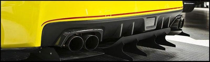 Sticker Fab S207 Style Rear Bumper Pinstripe (Gold) - 2015-2021 Subaru WRX/STI