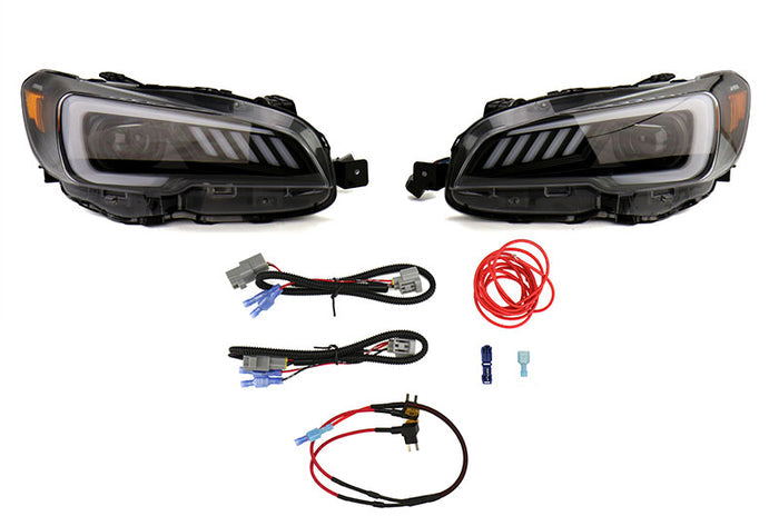 SubiSpeed Full LED Headlights - 2015-2017 Subaru STI / 2015-2021 WRX Base & Premium