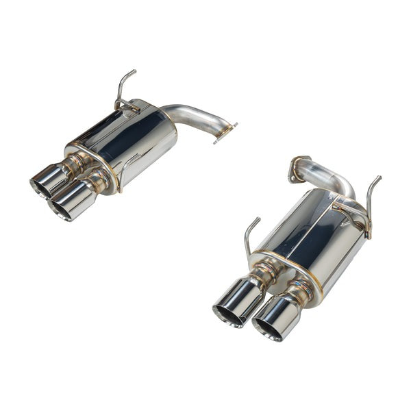 Remark Axleback Exhaust  (Muffler Version) - Stainless Double Wall Tip - 2015-2021 Subaru WRX/STI (VA)