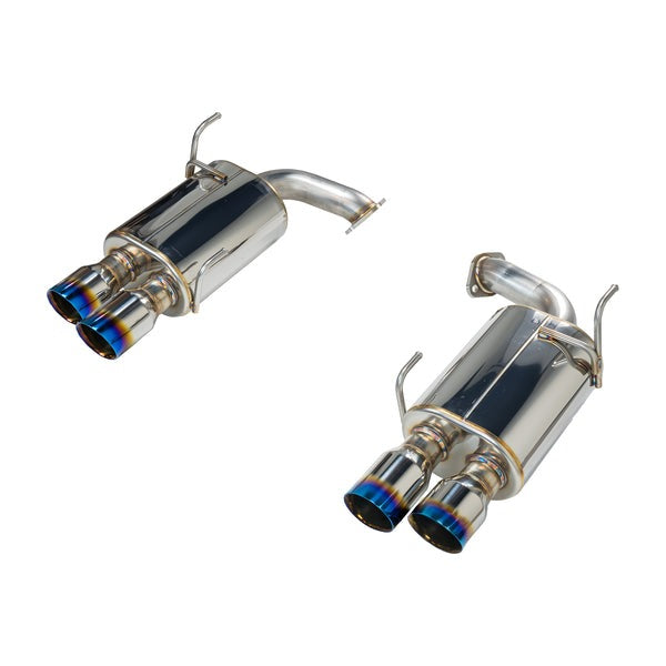 Remark Axleback Exhaust (Muffler Version) - Burnt Stainless Double Wall Tips - 2015-2021 Subaru WRX/STI (VA)