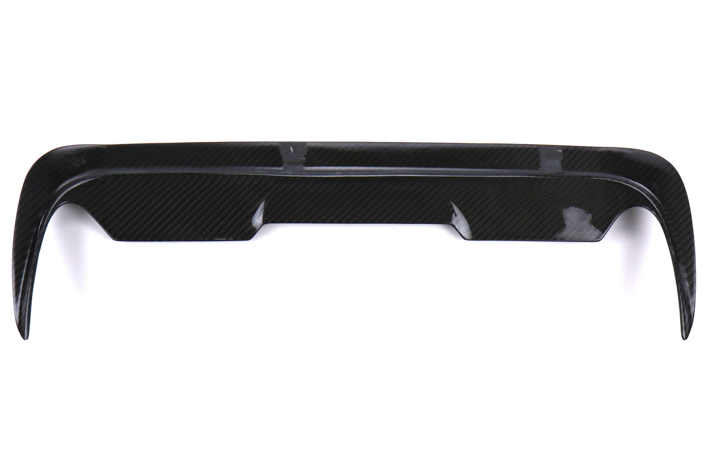 OLM BM Style Carbon Fiber Hood Scoop - Gloss Black - 2015-2021 Subaru WRX / STI