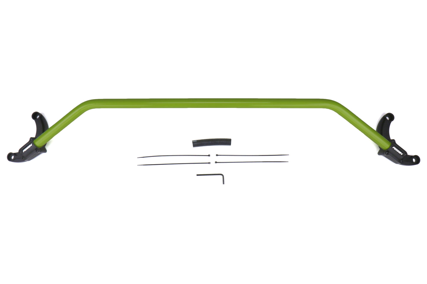 PERRIN Front Strut Tower Brace Neon Yellow - Subaru Models (inc. 2008-2021 WRX / STI)