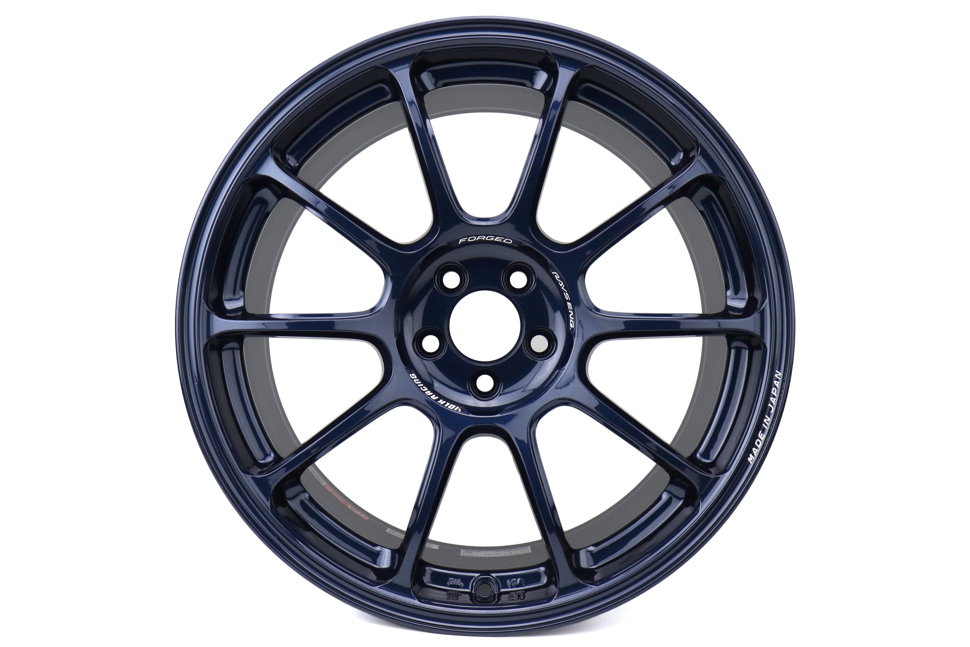Volk ZE40 Mag Blue 18x9.5 +43 5x100 (Single Wheel) - 2013-2023 Subaru BRZ / Scion FR-S / Toyota GR86 / 2014-2018 Subaru Forester