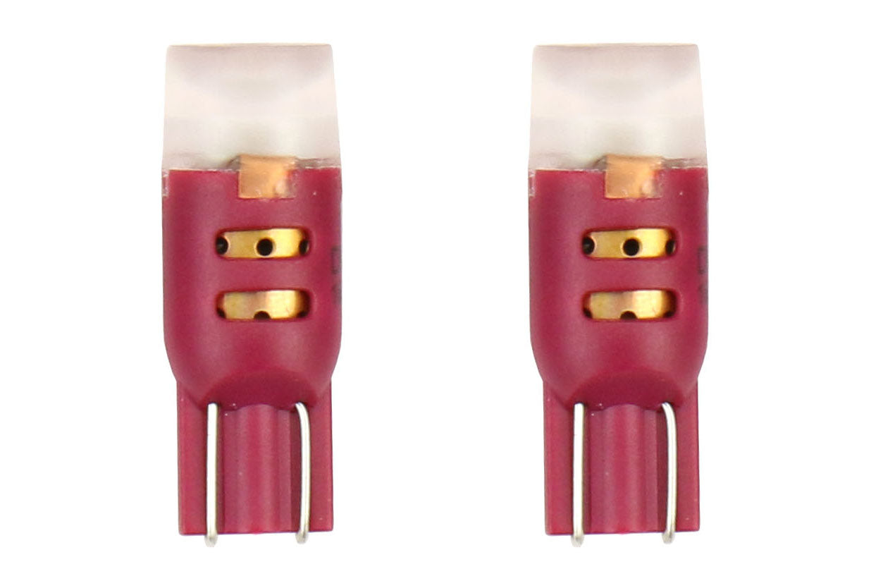 Diode Dynamics 194 HP5 Red Bulb Pair - Subaru Models (inc. 2015-2021 WRX / STI / 2013-2020 BRZ)