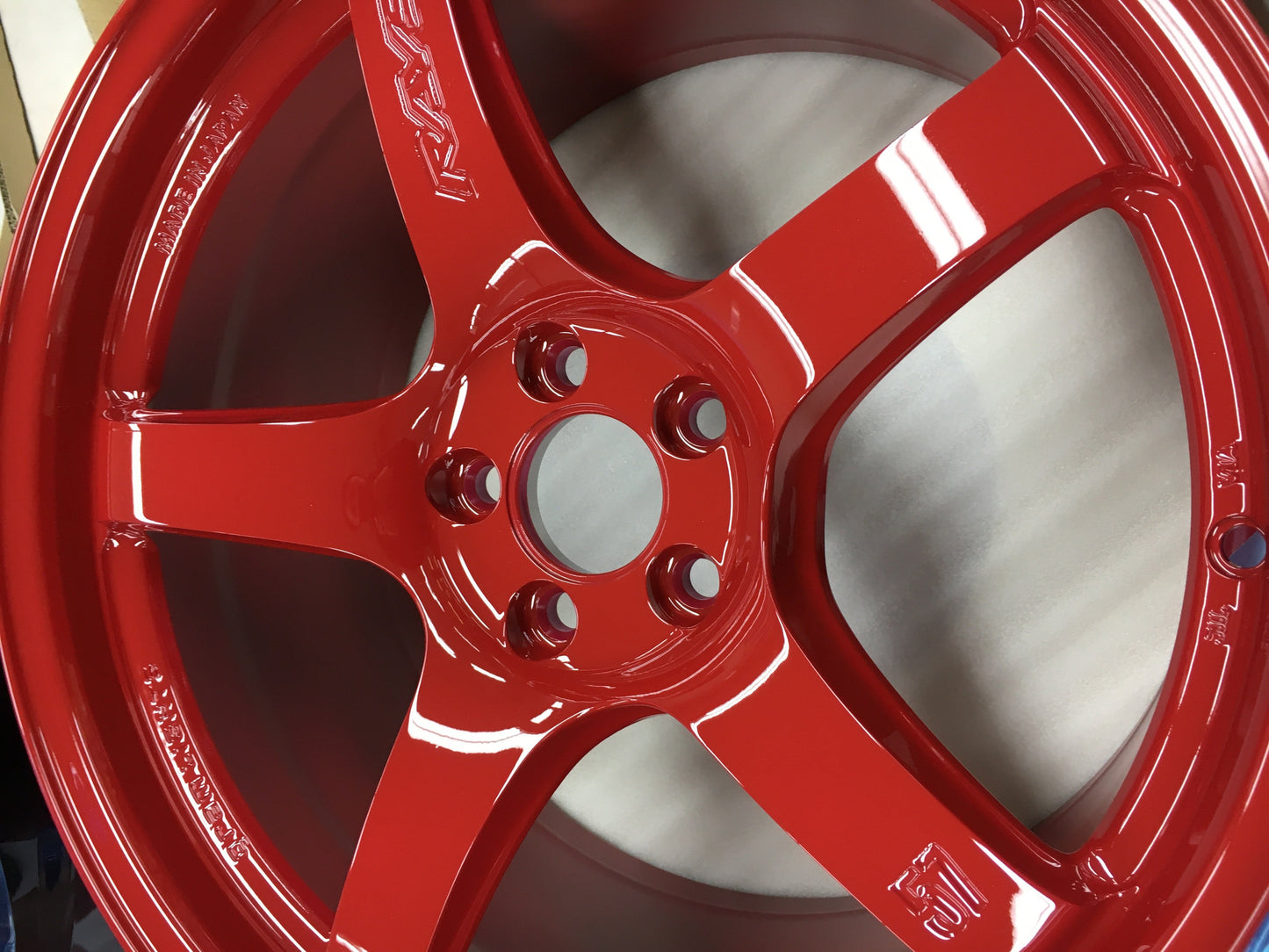 Rays Gram Lights 57CR Subispeed Exclusive Milano Red 18x9.5 +38mm 5x114.3 (Single Wheel) - 2015-2024 Subaru WRX / 2015-2021 STI / 2019-2024 Forester
