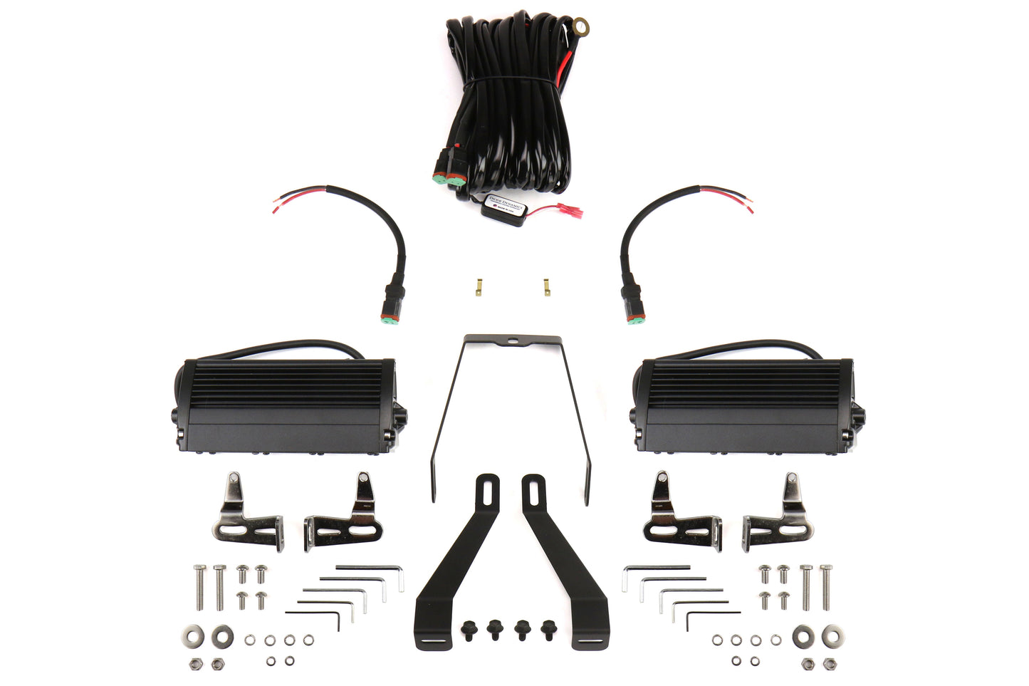 Diode Dynamics SS Amber Wide Optic Stage Series Light Bar Kit - 2015-2017 Subaru WRX / STI | DD6011