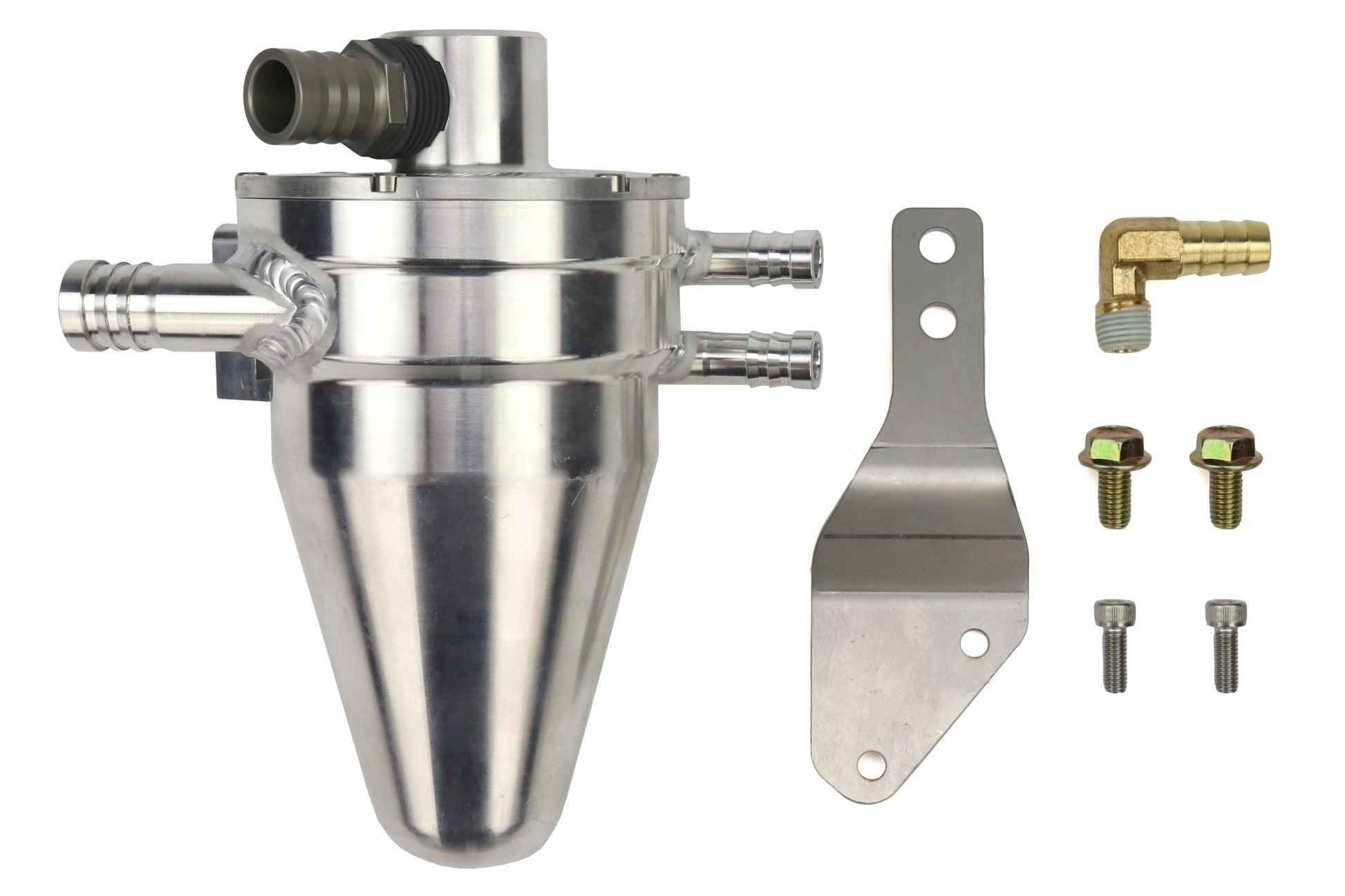 Killer B Motorsport Air Oil Separator Barebones Kit - 2008-2021 Subaru STI / 2008-2014 WRX