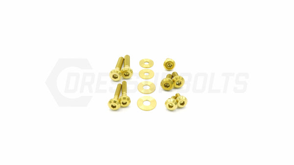 Dress Up Bolts Titanium Hardware Intercooler Kit - EJ257 Engine - 2015-2021 Subaru STI