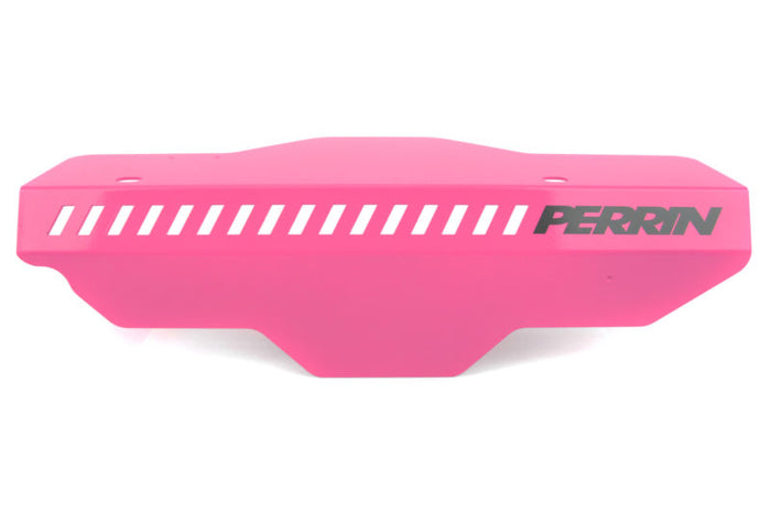 PERRIN Pulley Cover (Hyper Pink) - 2002-2014 Subaru WRX / 2004-2021 STI