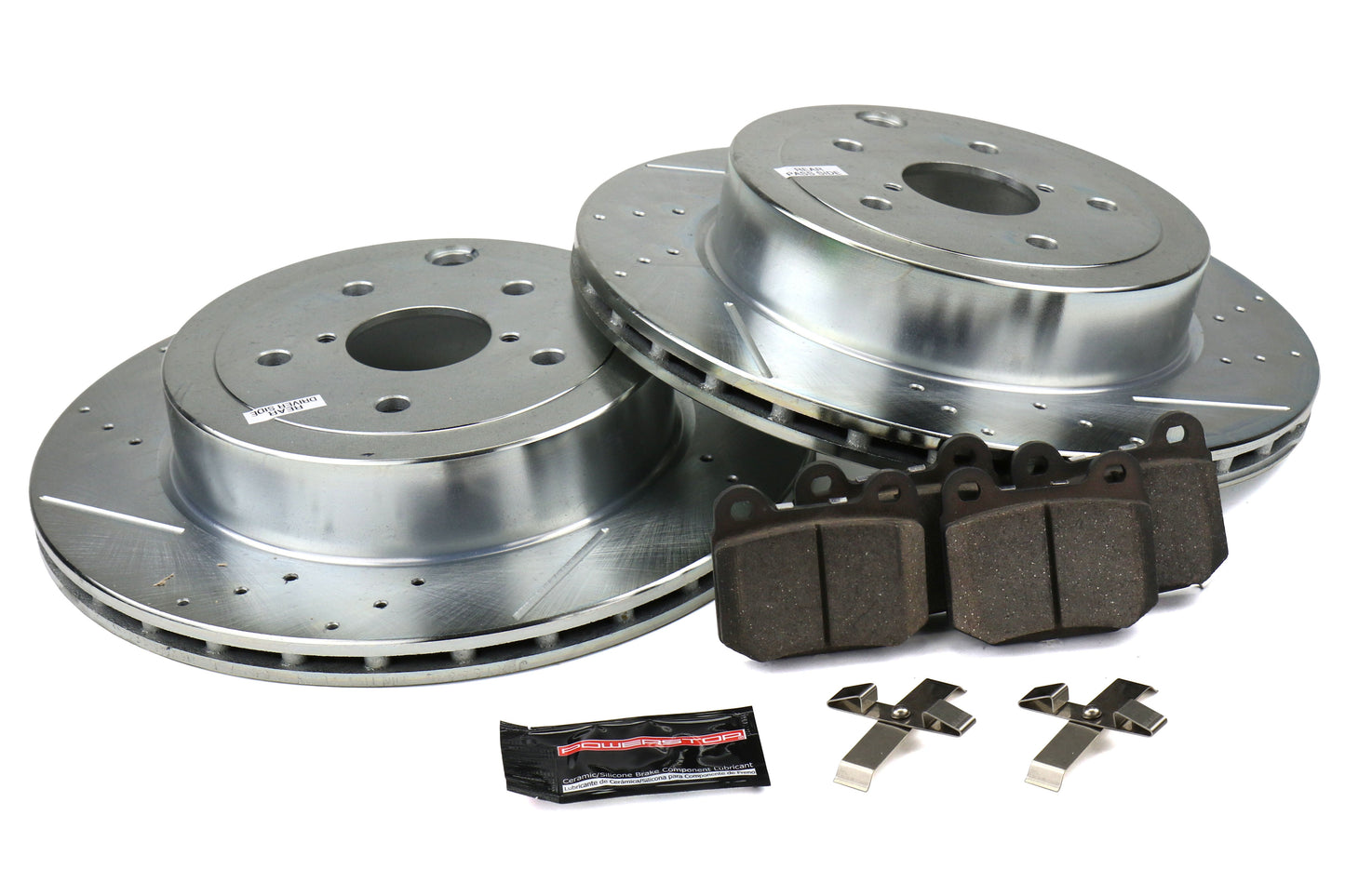 Power Stop Z23 Evolution Brake Kit (Rear) - 2015-2021 Subaru STI / 2008-2014 Impreza