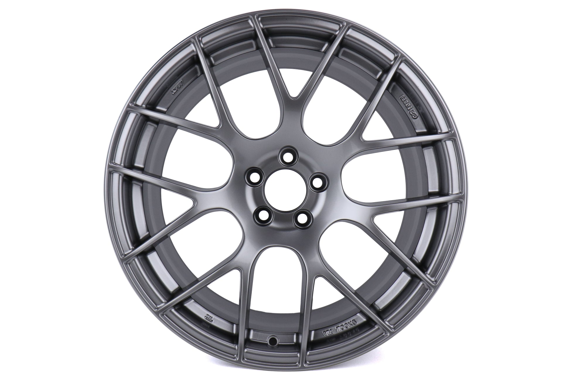 Enkei Raijin Hyper Silver 18x9.5 +45 5x100 (Single Wheel) - 2013-2024 Subaru BRZ / Scion FR-S / Toyota GR86 / 2014-2018 Subaru Forester