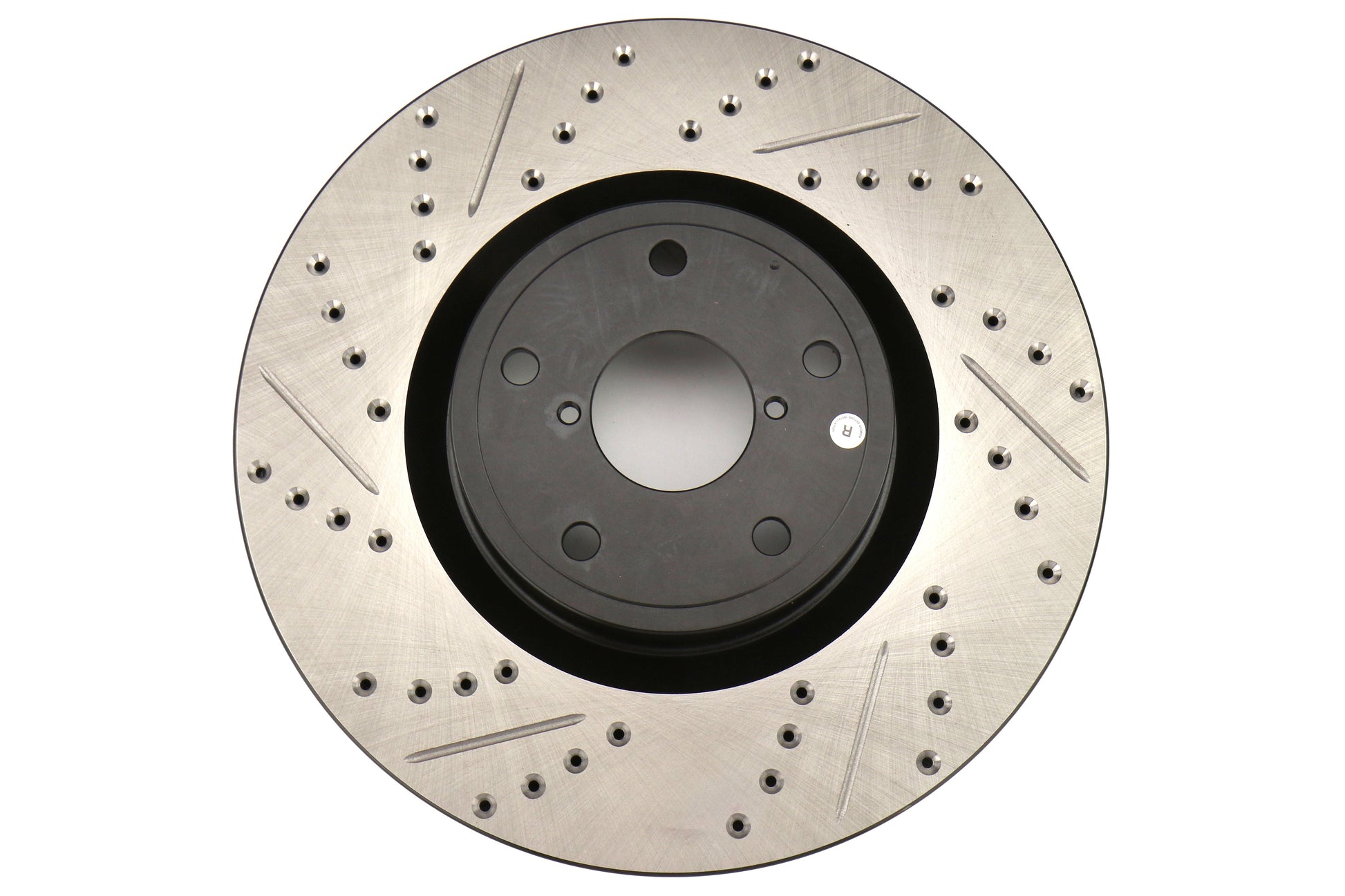 Stoptech Drilled and Slotted Rotor Single Front Right - 2005-2017 - Subaru STI