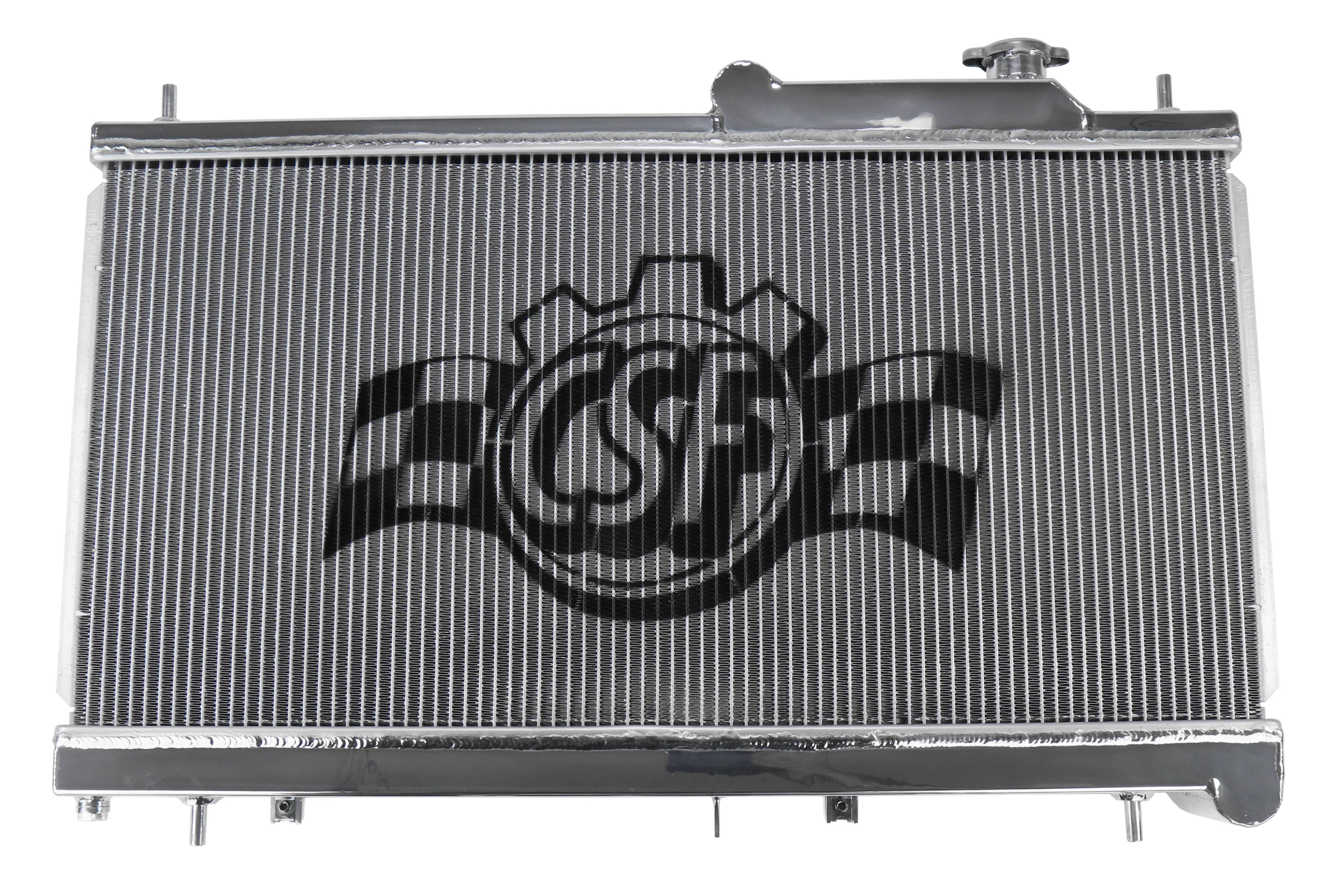 CSF Racing Radiator w/ Built-in Oil Cooler - 2008-2014 Subaru WRX / 2008-2021 STI